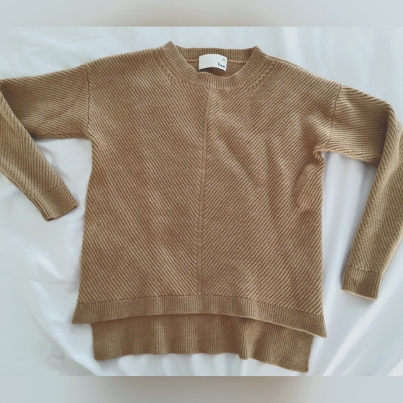 Wilfred Free Isabelli sweater in Tan size small - Picture 1 of 4
